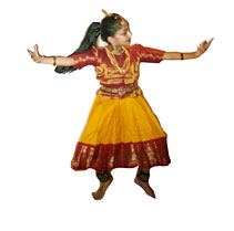 child indian dancer